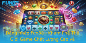 Ang Nhap Fun88 Kham Pha The Gioi Game Chat Luong Cao Va Bao Mat